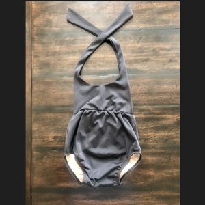 Kortni Jeans baby romper one piece swimsuit